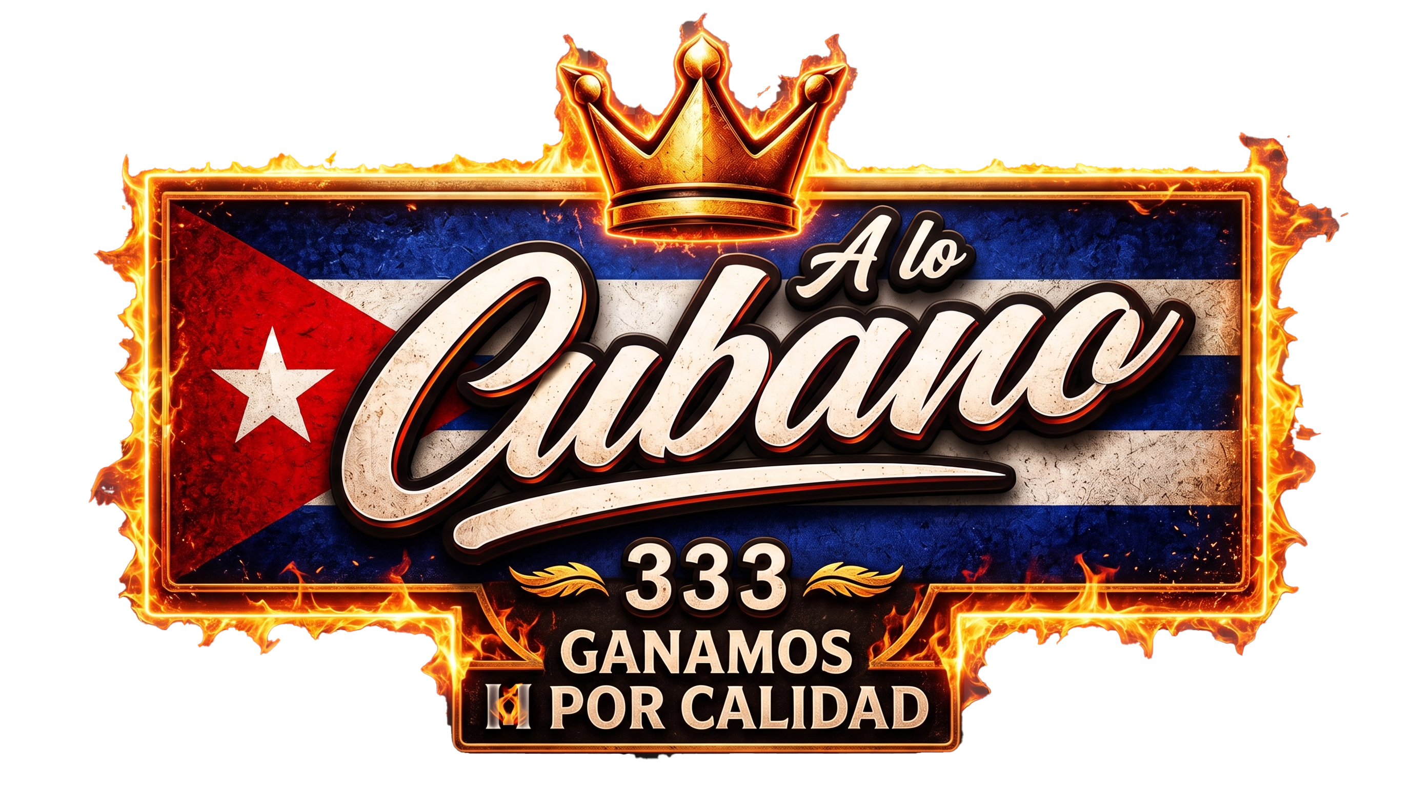 A lo Cubano 333 logo